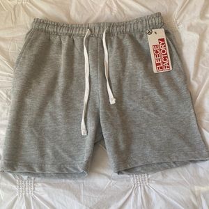 NWT Fleece Factory Shorts